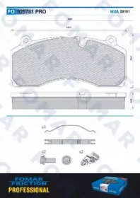 FOMAR FRICTION FO 925781